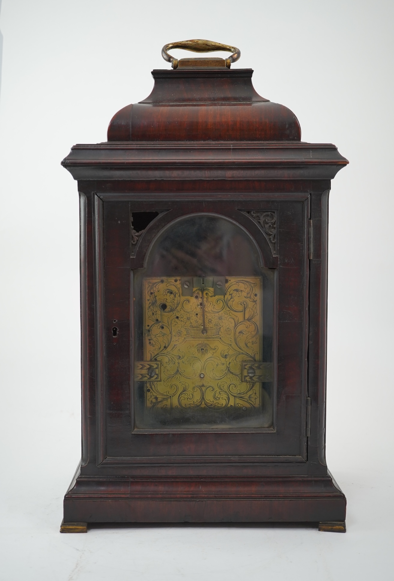 A George III mahogany bracket timepiece by John Neale, London